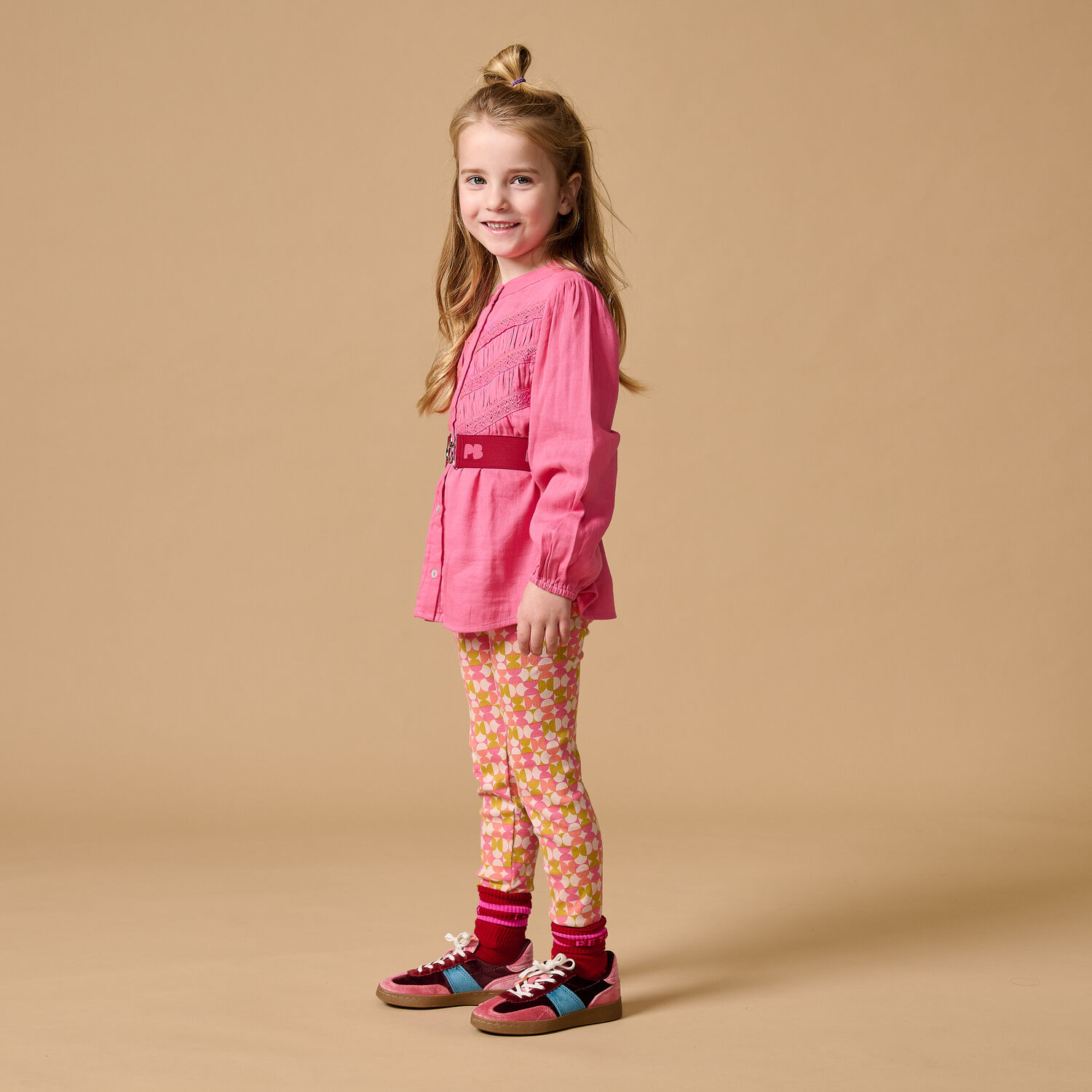 Multi PETIT BLUSH Legging RIB LEGGING - large