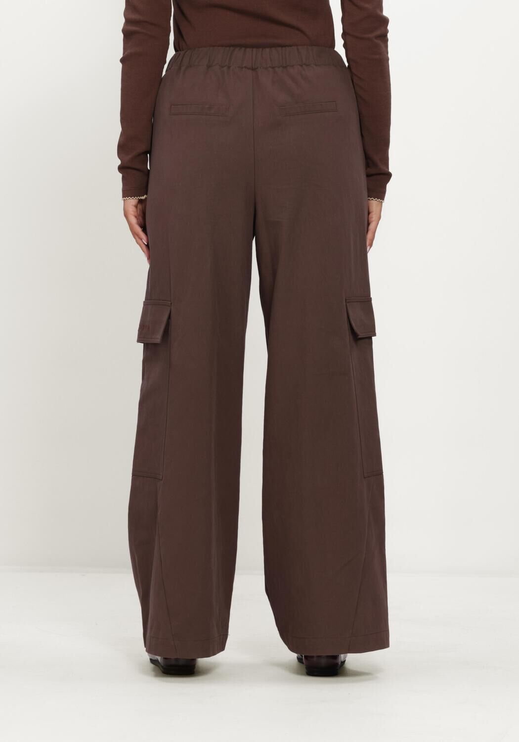 Bruine HARPER & YVE Cargobroeken LENNE-PA - large