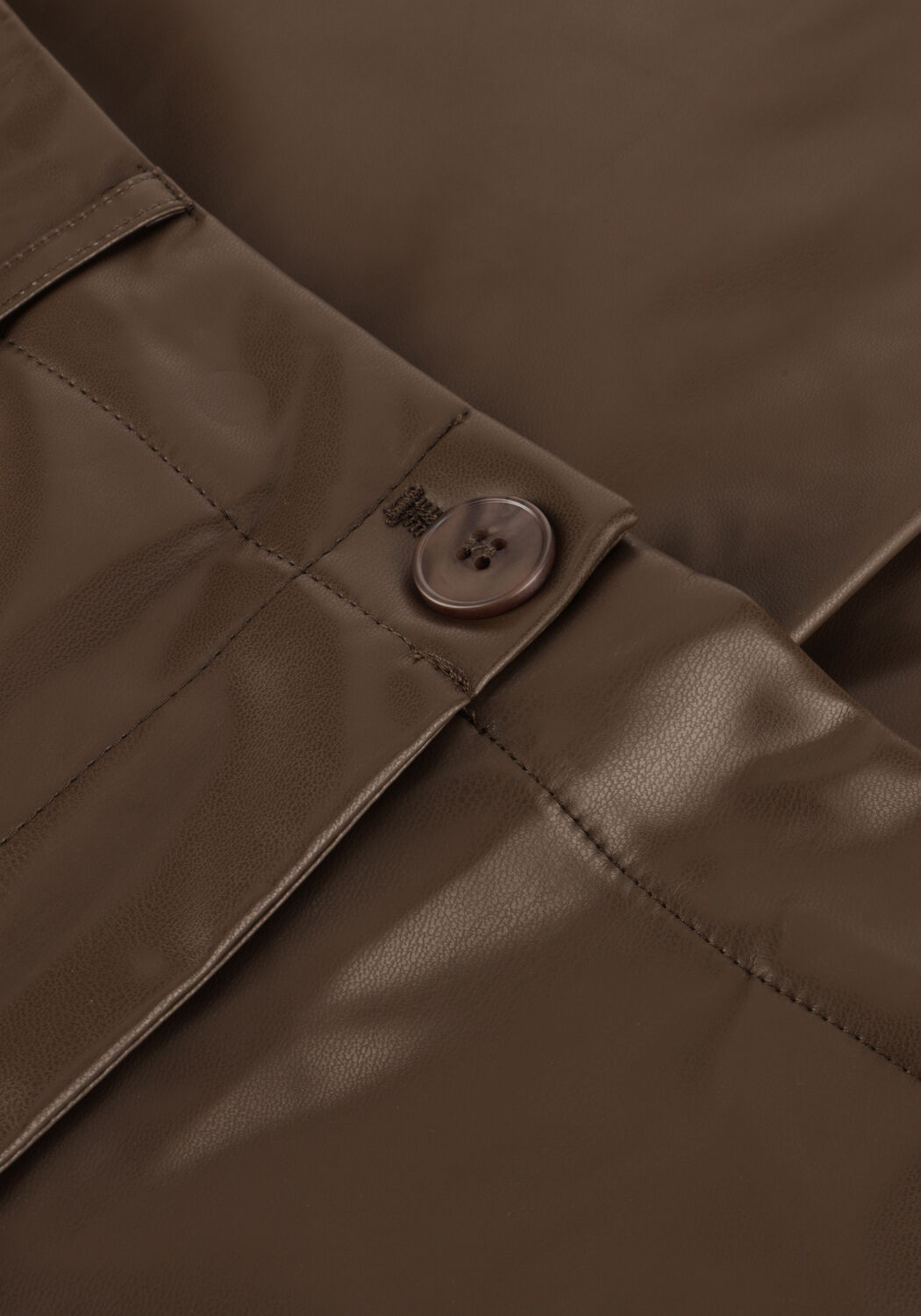 YDENCE Pantalon large PANTS MARLEE en marron - large