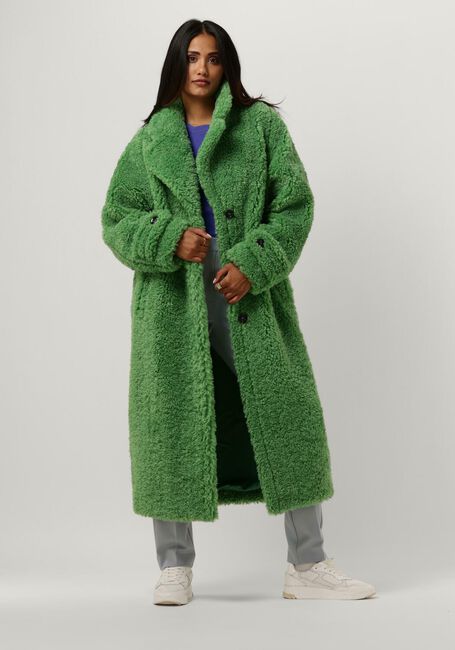 Groene BEAUMONT Faux fur jas SASHA - large