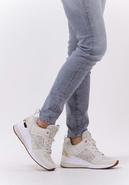 MICHAEL KORS Baskets montantes GEORGIE TRAINER en blanc - large