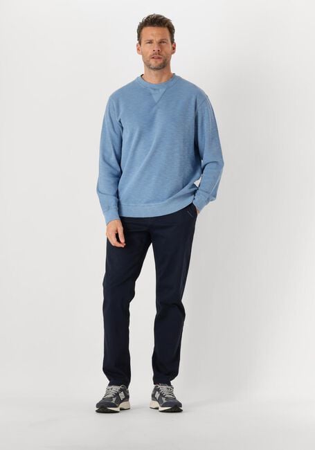 SCOTCH & SODA Chandail GARMENT DYE STRUCTURED SWEATSHIRT en bleu - large