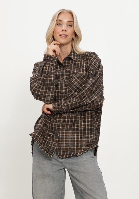 CIRCLE OF TRUST CARLY BLOUSE Blouses en marron - large