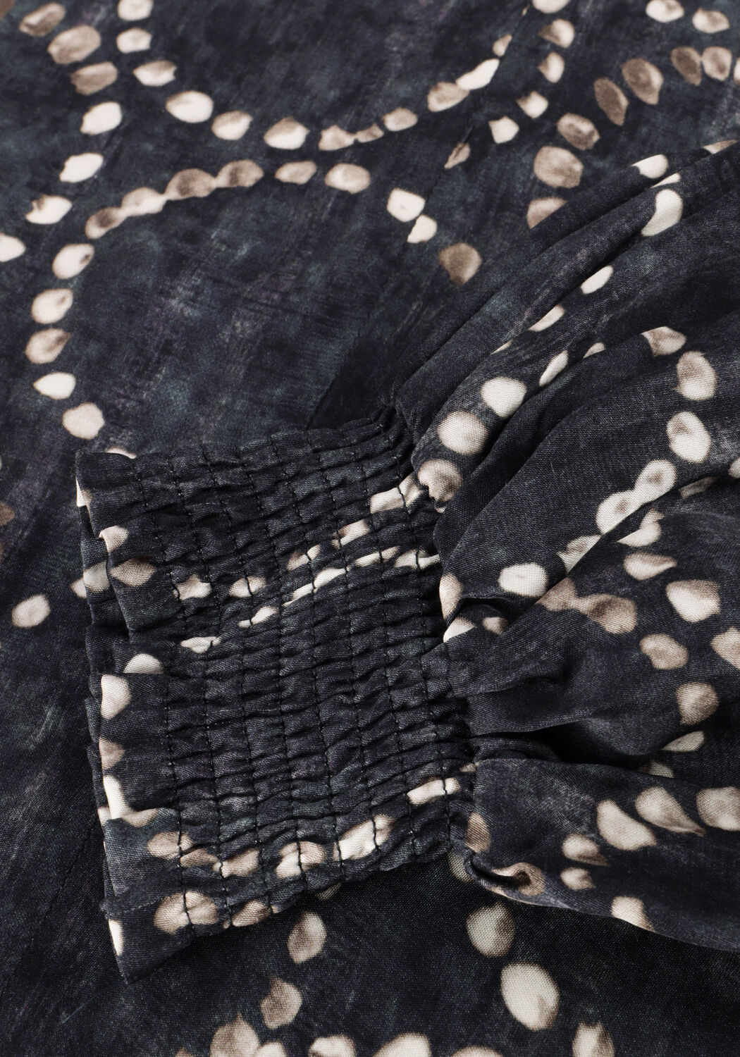 Donkerblauwe SUMMUM  TOP ALL OVER PRINT - large