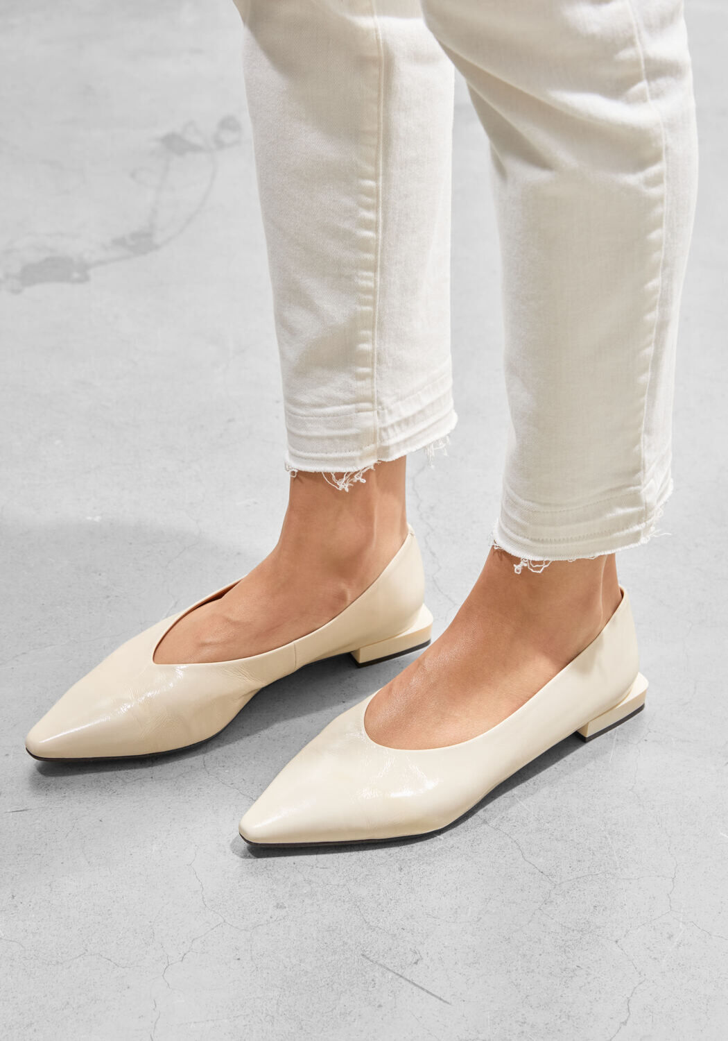 &Aacute;NGEL ALARC&Oacute;N 24502 Ballerines en beige - medium