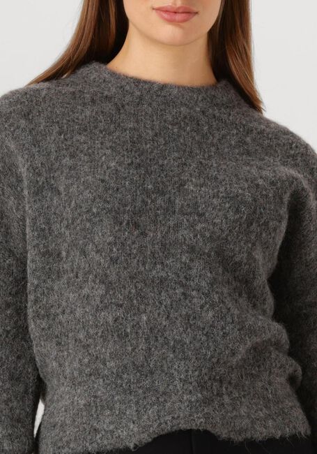 Grijze BY-BAR Trui SONNY NATURAL PULLOVER - large