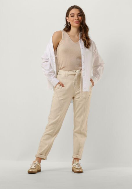 MINUS Haut CARLI KNIT TOP en or - large