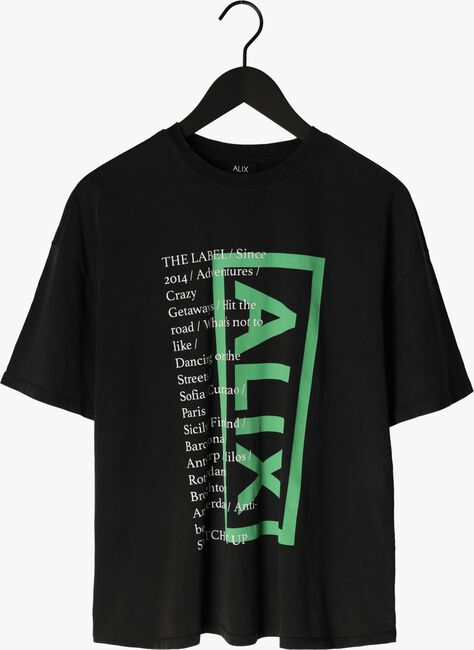 ALIX THE LABEL T-shirt LADIES KNITTED ON TOUR T-SHIRT en noir - large