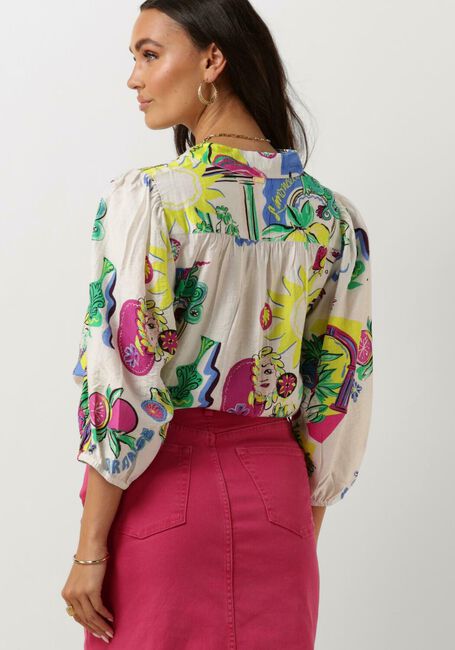 Witte POM AMSTERDAM  SICILIAN LOVE BLOUSE - large
