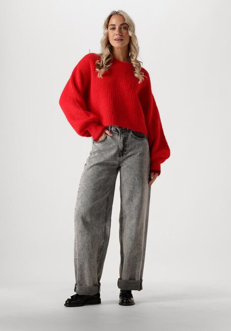 CO'COUTURE CORALEE CROP KNIT Pulls & Gilets en rouge - large