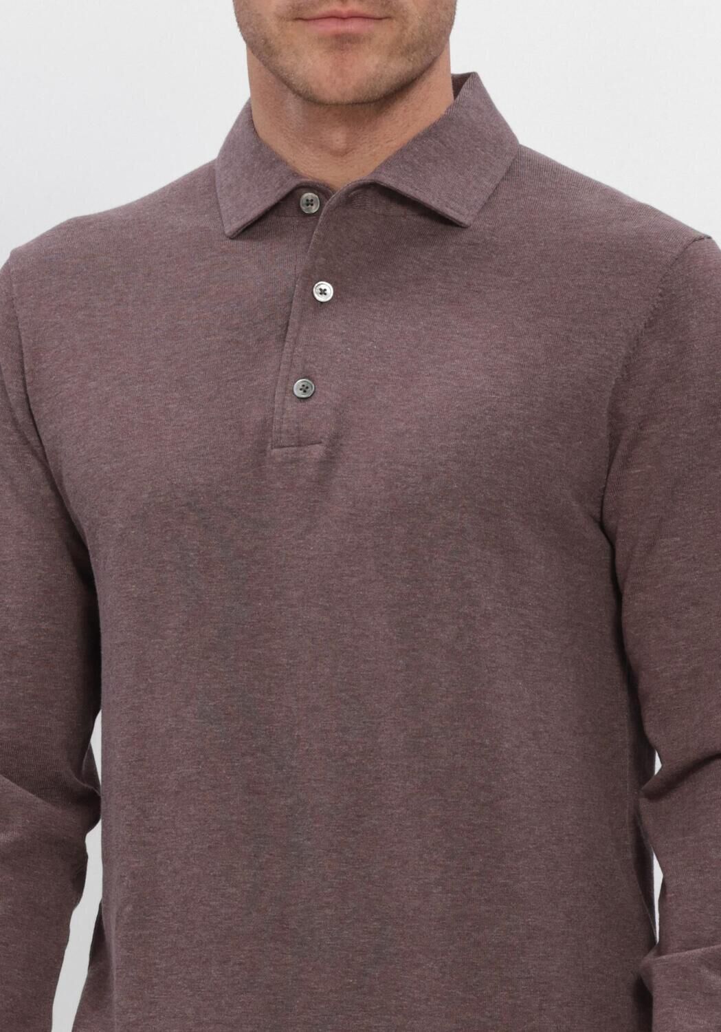 Bordeaux PROFUOMO Trui LUXURY BASIC - large