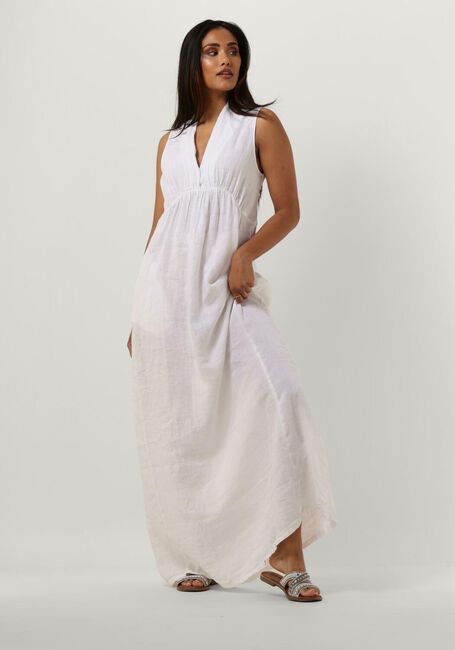 SEMICOUTURE Robe maxi MIRACLE en blanc - large