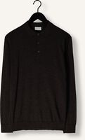 PROFUOMO Polo POLO LONG SLEEVE en marron PROFUOMO Polo POLO LONG SLEEVE en marron - medium