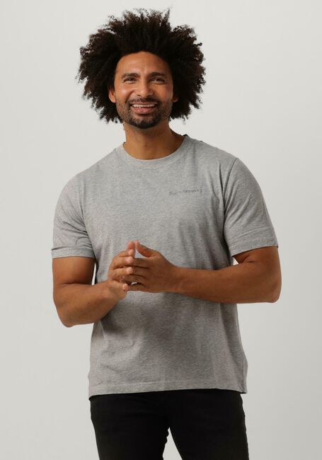 PEAK PERFORMANCE T-shirt M ORIGINAL SMALL LOGO TEE en gris - large
