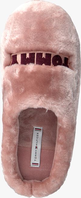 TOMMY HILFIGER Chaussons TOMMY WOMENS FUR en rose  - large