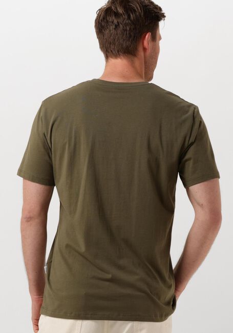 SELECTED HOMME T-shirt SLHASPEN SS O-NECK TEE NOOS en vert - large