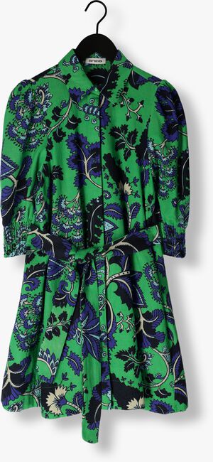 EST'SEVEN Mini robe ELISE DRESS en vert - large