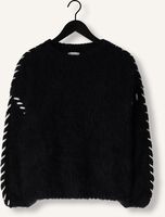 AMERICAN DREAMS Pull CATIO MOHAIR STITCH PULLOVER en noir AMERICAN DREAMS Pull CATIO MOHAIR STITCH PULLOVER en noir - medium