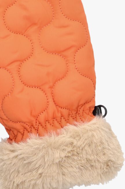 Oranje BECKSONDERGAARD Handschoenen MAKARA PUFF MITTENS - large