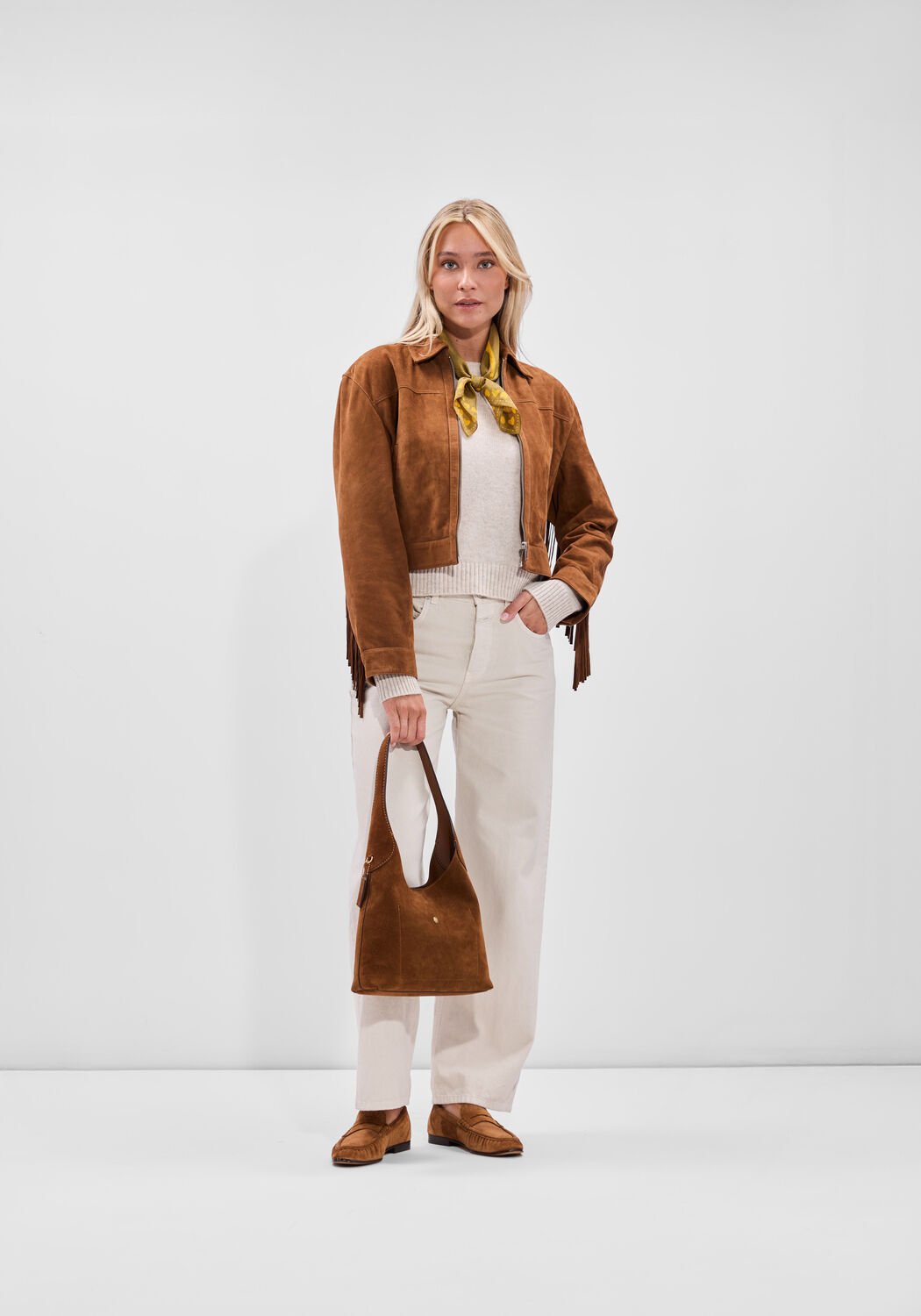 Bruine COACH Schoudertas BROOKLYN 28 - large