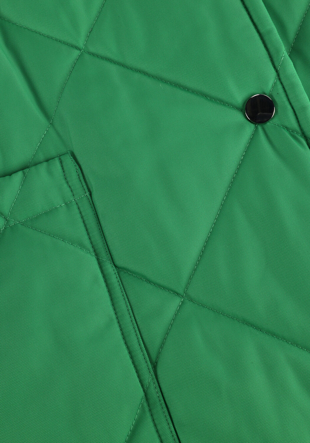 STAND STUDIO Veste matelass&eacute; SAGE COAT en vert - large