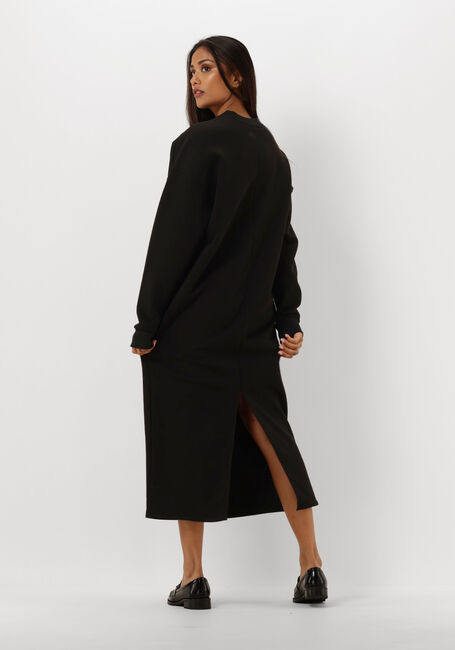 Zwarte EDITED Midi jurk CHANA DRESS - large
