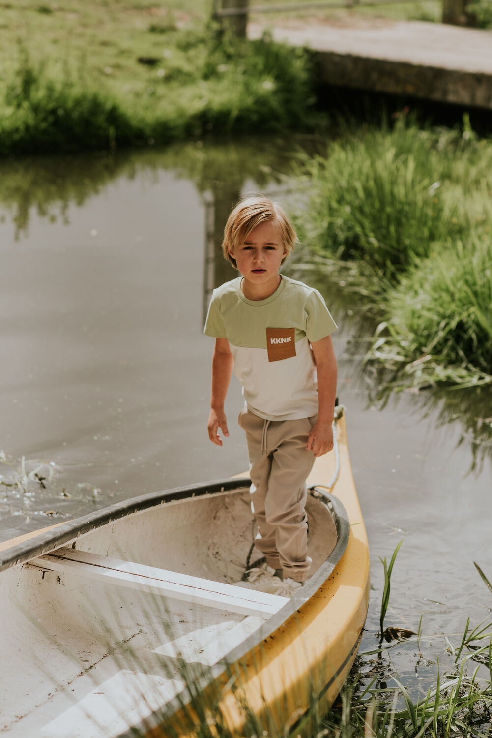 Groene KOKO NOKO T-shirt N58802 - large