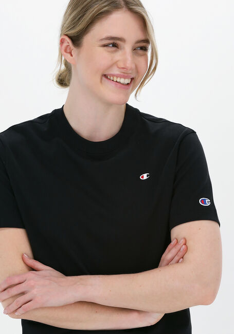 CHAMPION T-shirt CREWNECK T-SHIRT 115109 en noir - large