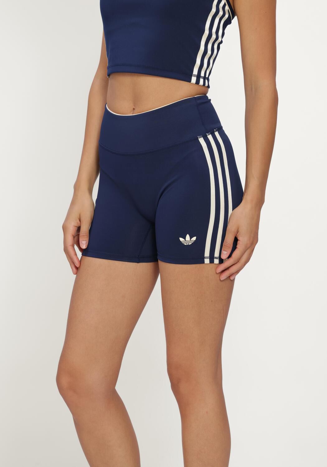 ADIDAS Pantalon courte OG SP SHO LEG Bleu fonc&eacute; - large