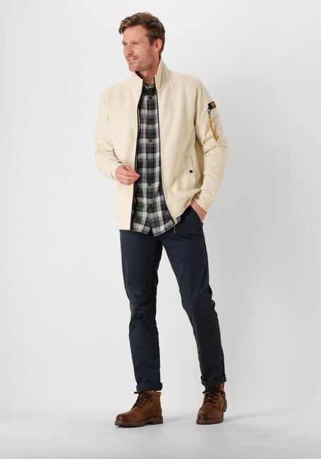 Grijze PME LEGEND Overhemden LONG SLEEVE SHIRT TWILL YARNDYED CHECK - large