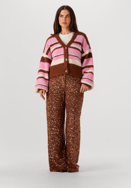 Bruine HARPER & YVE Wijde broek HOLLY-PA 2 - large