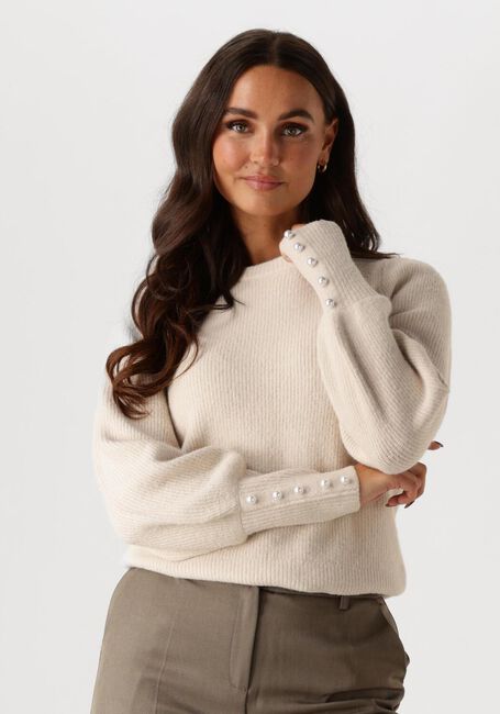 NEO NOIR Pull ANGIE KNIT BLOUSE Crème - large