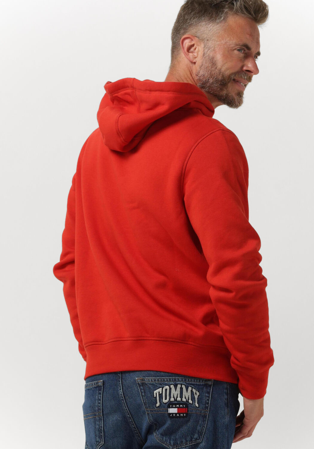 Tommy hilfiger rode hoodie sale