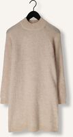 SELECTED WOMEN Mini robe SLFLULU LS HIGH NECK KNIT DRESS en beige SELECTED WOMEN Mini robe SLFLULU LS HIGH NECK KNIT DRESS en beige - medium