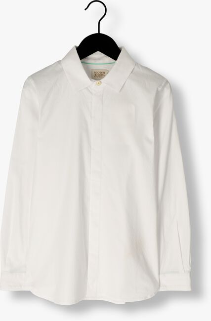 SCOTCH & SODA Chemise classique SLIM FIT-LONG SLEEVE DRESSED SHIRT en blanc - large