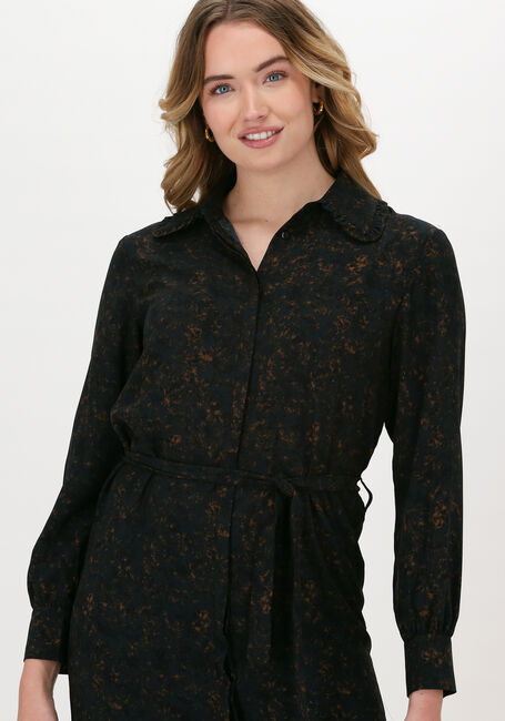 ANOTHER LABEL Mini robe SAMPHIRE DRESS L/S en noir - large