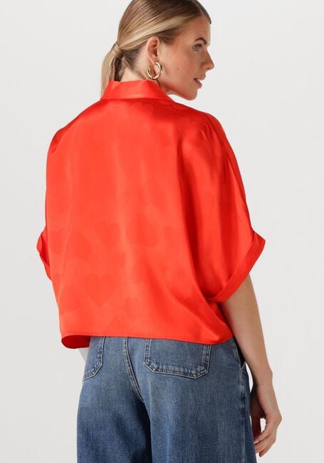 ALIX THE LABEL LADIES WOVEN HEARTS BLOUSE Blouses en orange - large