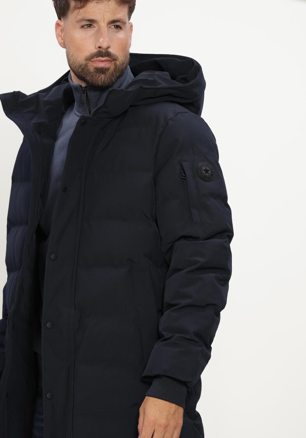 AIRFORCE Parkas CHUCK PARKA Bleu fonc&eacute; - large
