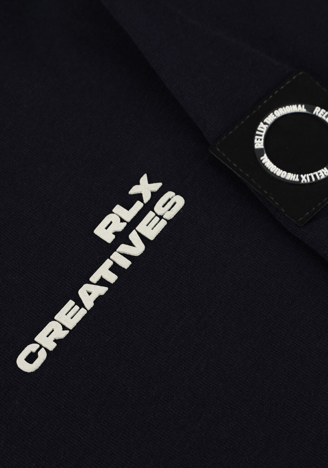 Donkerblauwe RELLIX T-shirt OVERSIZED T-SHIRT RLX - large