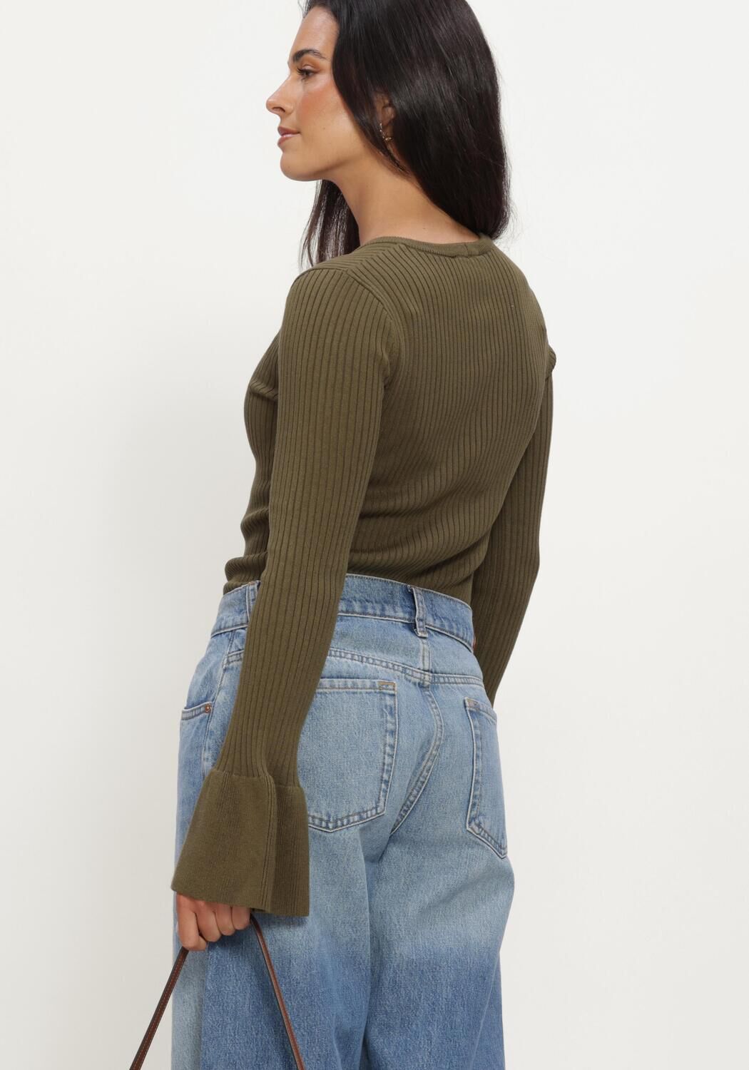 LINA LOCCHI Pull LL-BINE Olive - large