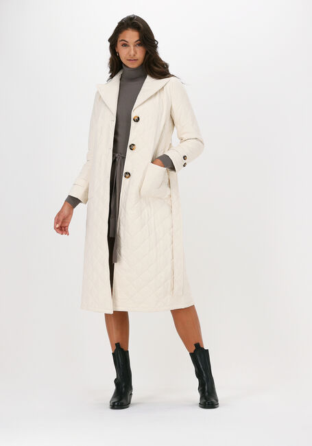 YDENCE Veste matelass&eacute; COAT FLORA Blanc - large