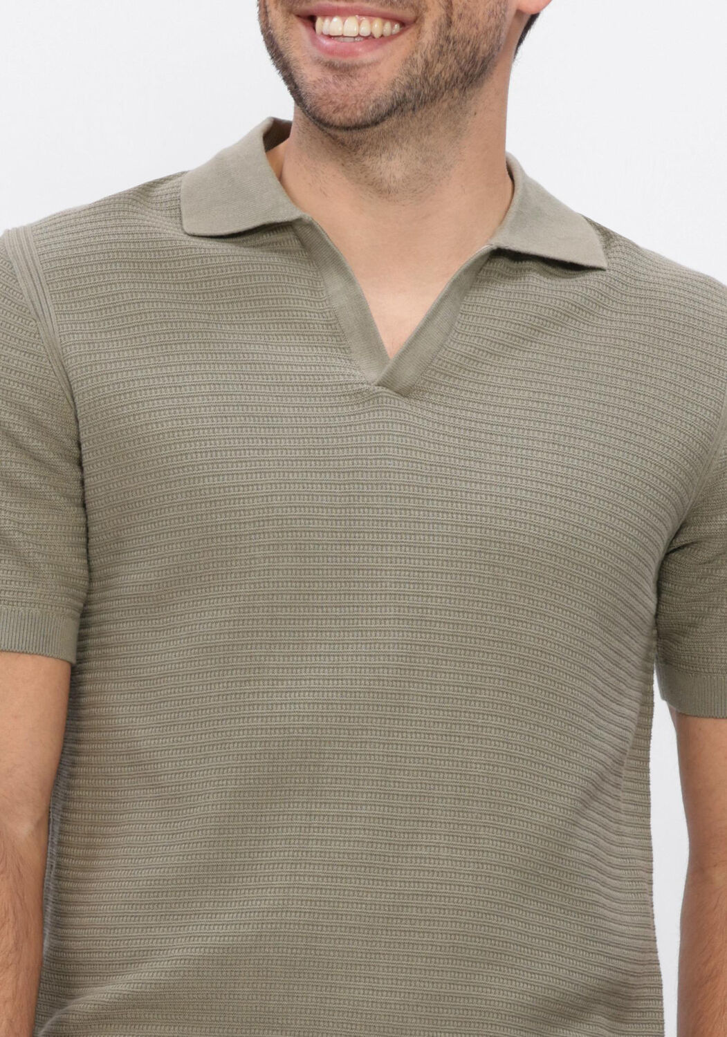 DSTREZZED Polo KOSTAS POLO en vert - large