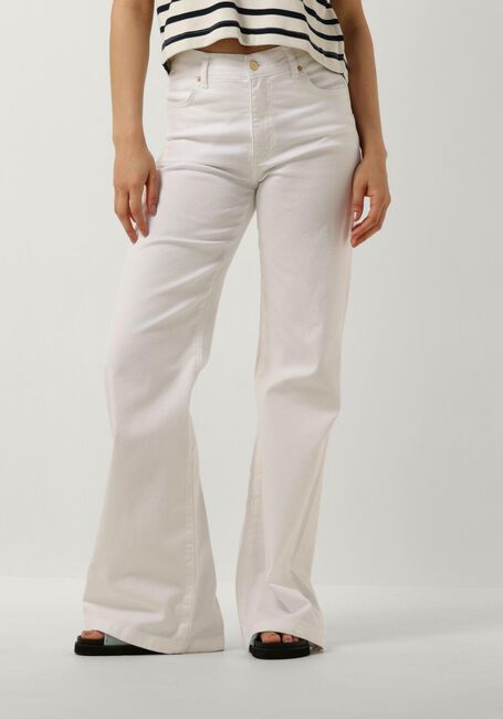 Witte CO'COUTURE Slim fit jeans DORY WHITE LONG JEANS - large