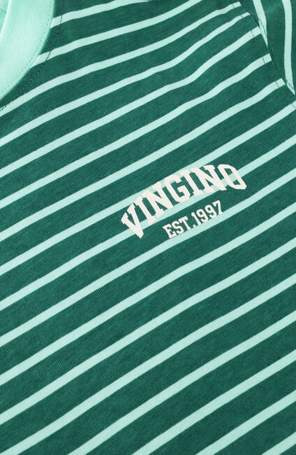 VINGINO T-shirt ICON-STRIPE-SS en vert - large