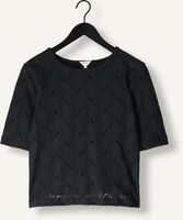 OBJECT Haut OBJAVA 2/4 LO O-NECK TOP en noir OBJECT Haut OBJAVA 2/4 LO O-NECK TOP en noir - medium