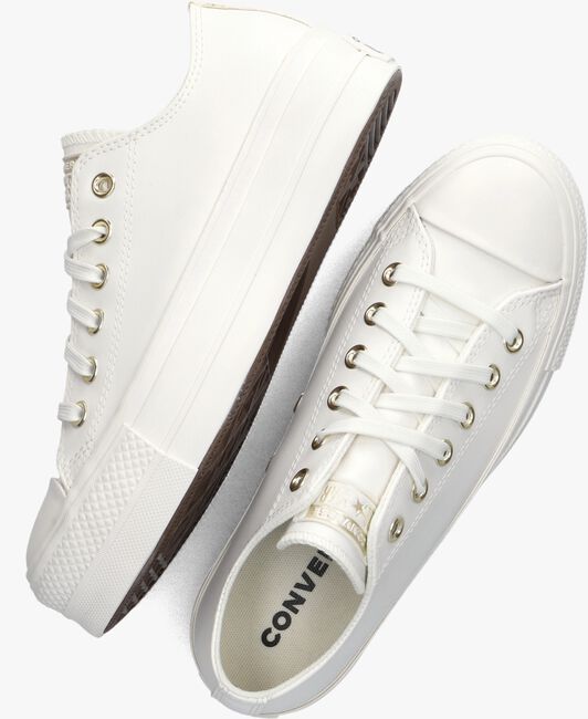 Witte CONVERSE Lage sneakers CHUCK TAYLOR ALL STAR LIFT PLATFORM MONO - large