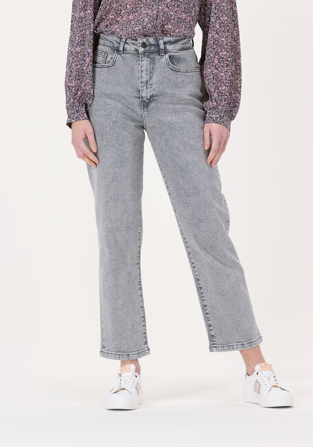 Grijze OBJECT Mom jeans LOA MOJI HW ANCLE DENIM JEANS - large