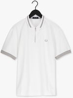 FRED PERRY Polo ZIP NECK POLO SHIRT Blanc