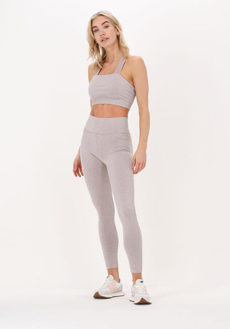 LUNE ACTIVE Legging LUNA RIB LEGGING MELANGE en beige - large