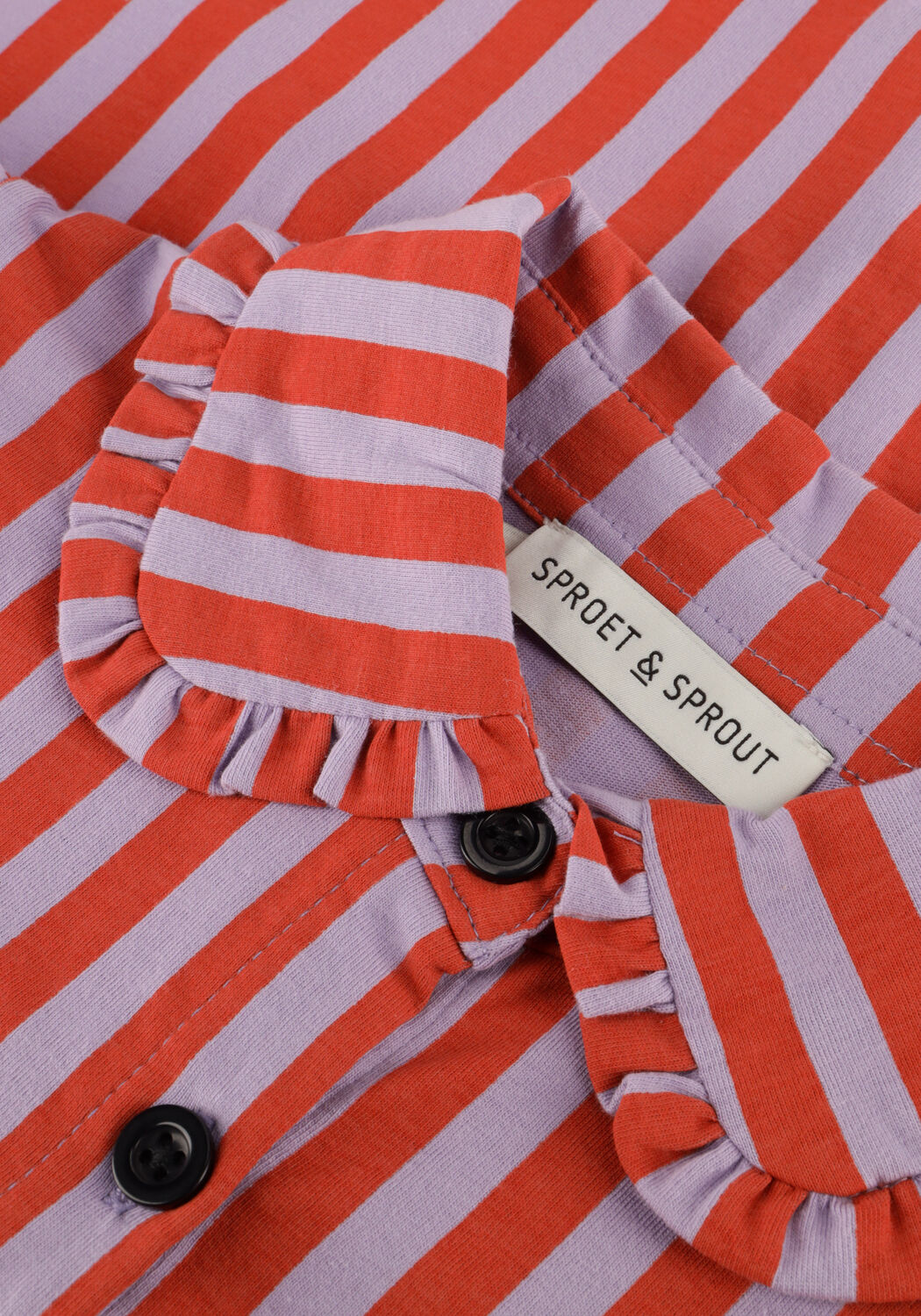 Paarse Sproet & Sprout  STRIPE BLOUSE - large